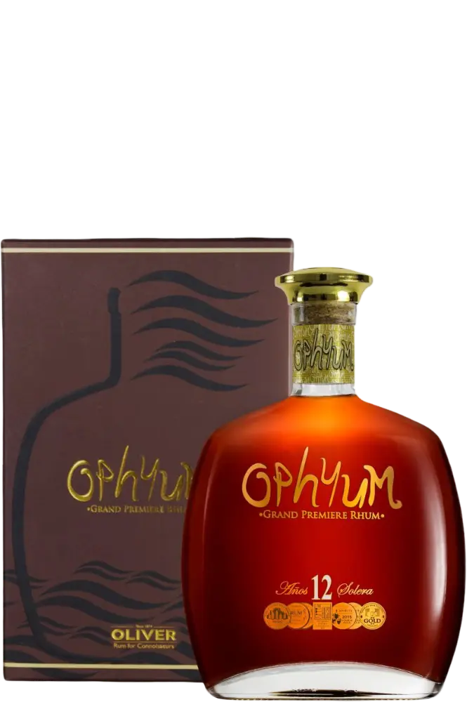 Oliver & Oliver Rum Ophyum 12 Sistema Solera 0,7l 40% + Dárkové balení