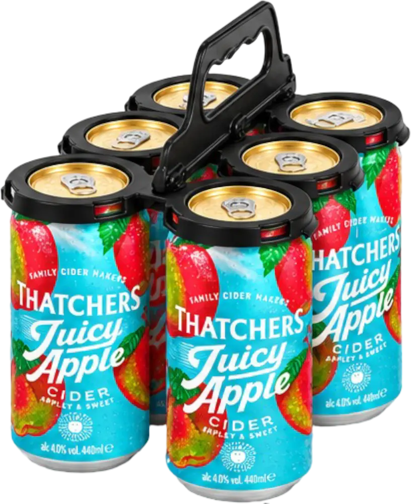 Thatchers Cider Set Cider Thatchers Juicy Apple 0,44l 4+2 s držákem