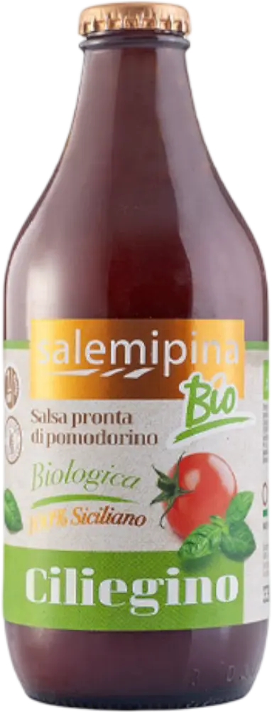 Salemi Pina Società Agricola Salsa z Cherry Rajčátek Bio Salemipina 330g