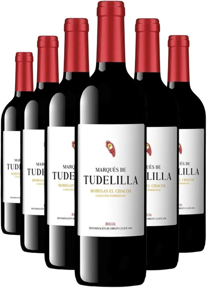 Bodegas El Cidacos Set Bodegas El Cidacos Marques de Tudelilla Crianza DOC 2023 5+1