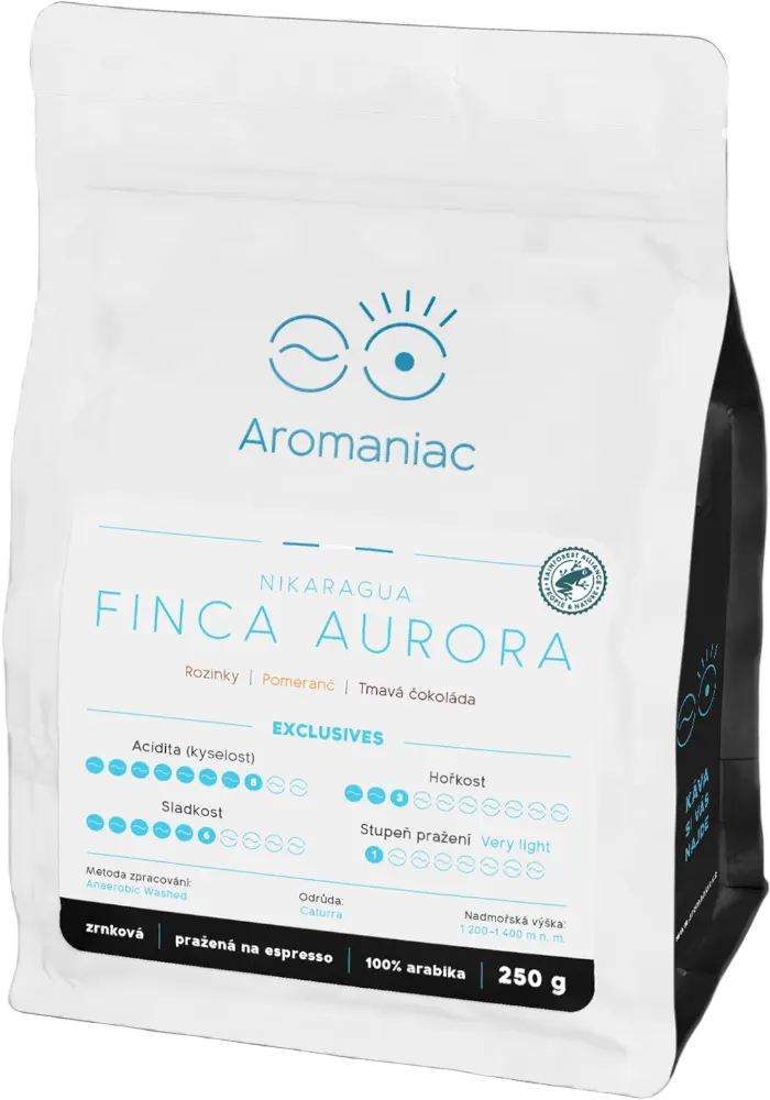 Aromaniac Káva Aromaniac Nikaragua Finca Aurora 250g