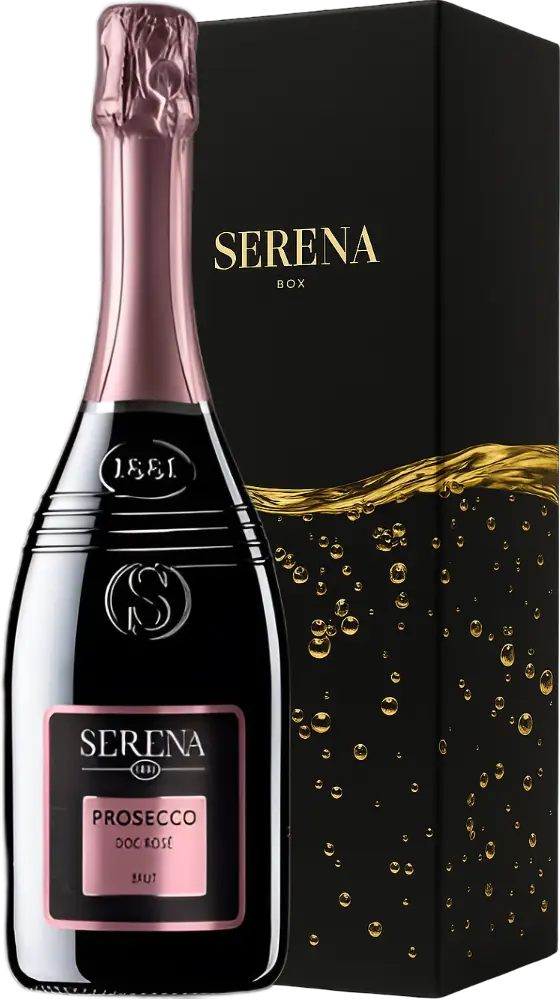 Serena Wines 1881 Set Serena Prosecco Rosé Spumante Brut DOC+ Dárkové balení