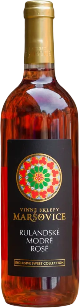 Vinné sklepy Maršovice Maršovice Rulandské modré rosé 2023, sweet