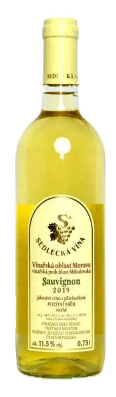 ZD Sedlec Sedlec Sauvignon Pozdní sběr 2020