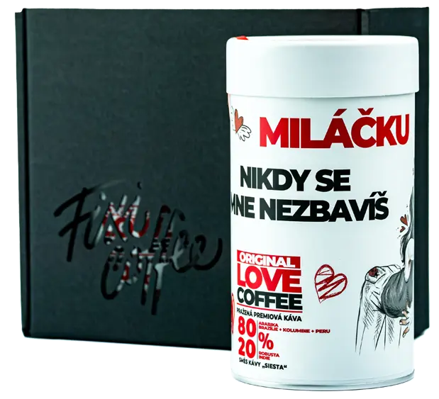 Fixi Coffee Káva Fixi Coffee Miláčku navždy spolu – dárková sada 2 x 250g