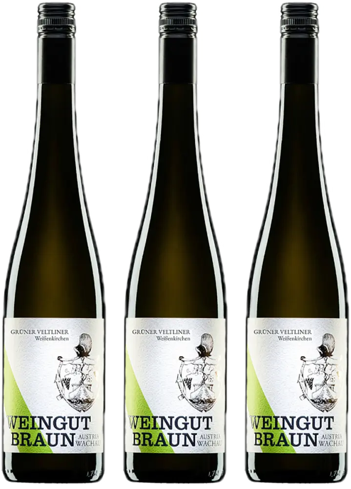 Weingut Braun Set Weingut Braun Grüner Veltliner Federspiel DAC 2022 2+1