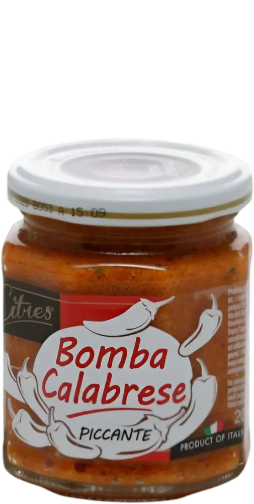 Citres Omáčka s papričkami Bomba Calabrese Citres 200g