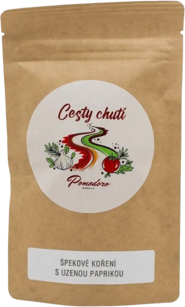 Pomodoro moravia Špekové koření s uzenou paprikou - grilovací RUB Pomodoro moravia 50g