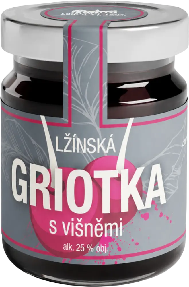 Lihovar Lžín Griotka s višněmi Lihovar Lžín 0,065l 25%