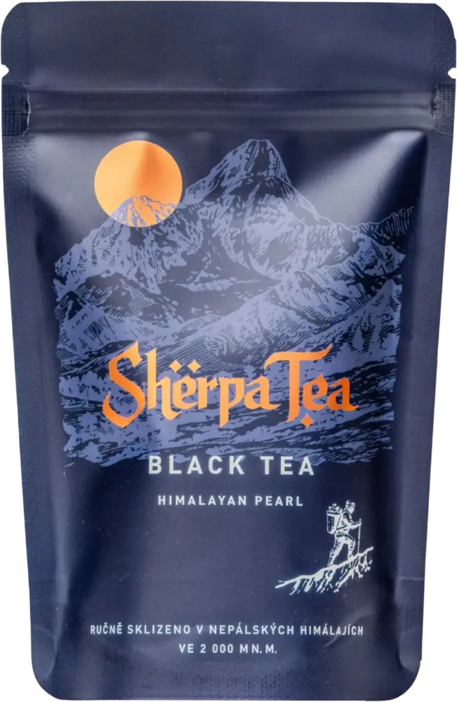 Shërpa Tea Čaj Shërpa Tea Černý sypaný Himalayan Pearl 100g
