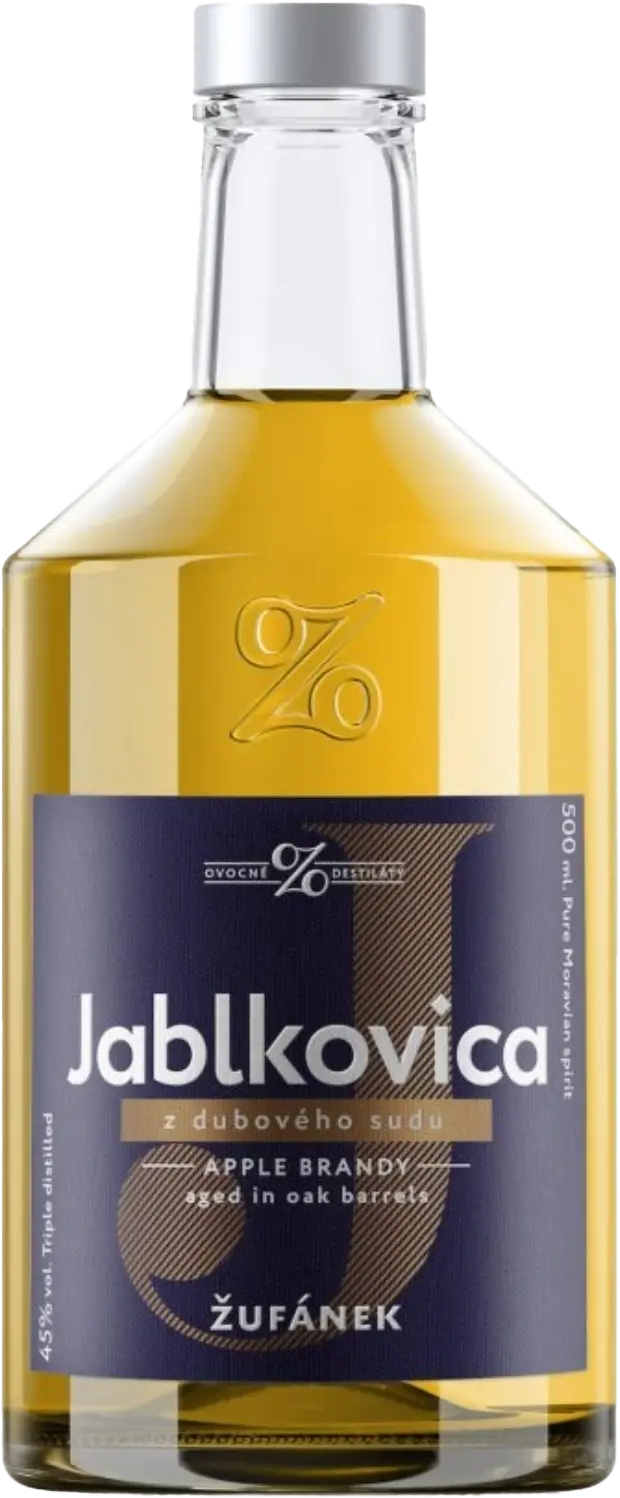Žufánek Jablkovice z dubového sudu Žufánek 0,5l 45%