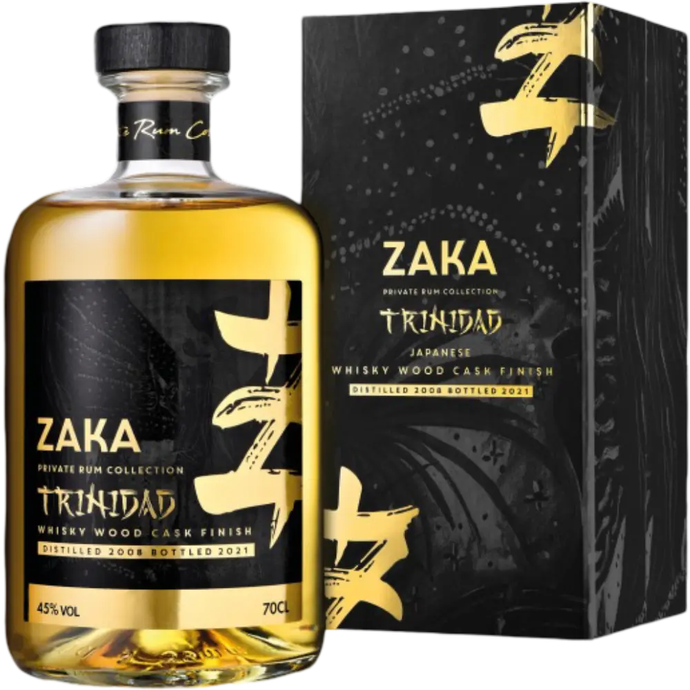 Zaka Rum Company Rum Zaka Trinidad Japanese Whisky Wood 13YO 0,7l 45% + Dárkové balení