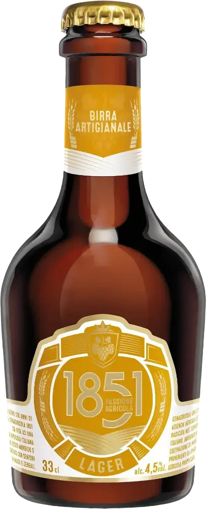 Genagricola 1851 Pivo Birra 1851 Lager 0,33l