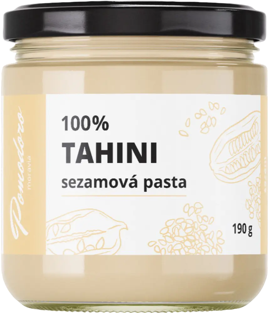 Pomodoro moravia Sezamová pasta Tahini Pomodoro moravia 190g