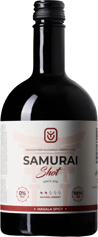 Drink Samurai Energetický nápoj Samurai Shot Masala Spicy 0,5l