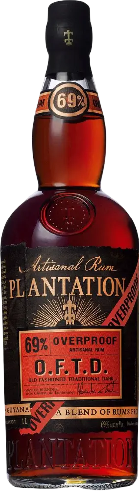 Plantation OFTD Overproof 69% 0,7 l (holá láhev)