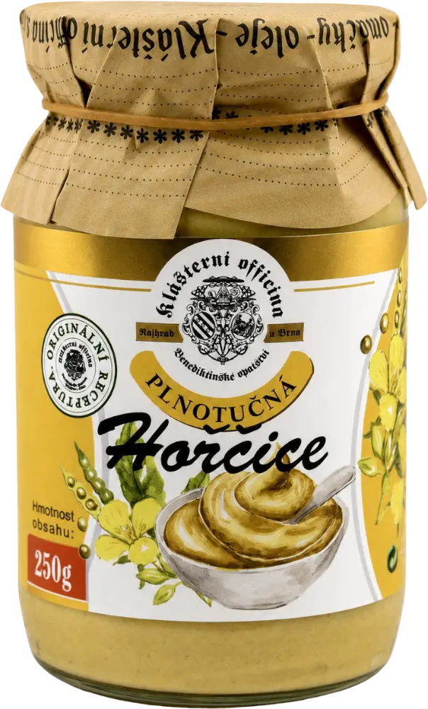 Klášterní Officína Klášterní Officína Hořčice plnotučná 250g