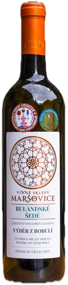 Vinné sklepy Maršovice Maršovice Rulandské Šedé 2015 výběr z bobulí