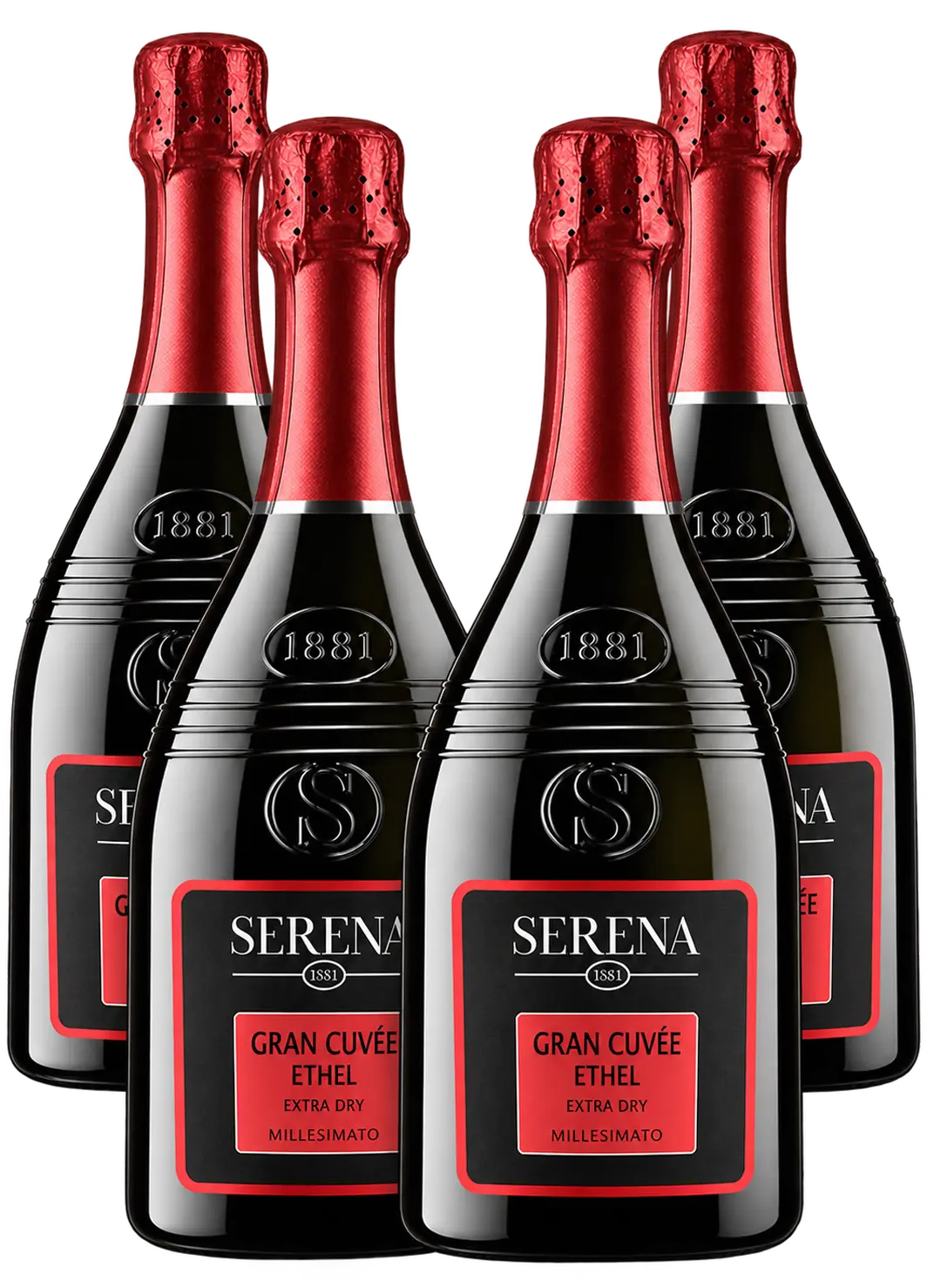 Serena Wines 1881 Set Serena Gran Cuvée Ethel Extra Dry 3+1 zdarma
