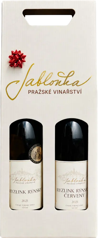 Vinařství Jabloňka Set Jabloňka Ryzlink rýnský a Ryzlink rýnský červený 2021