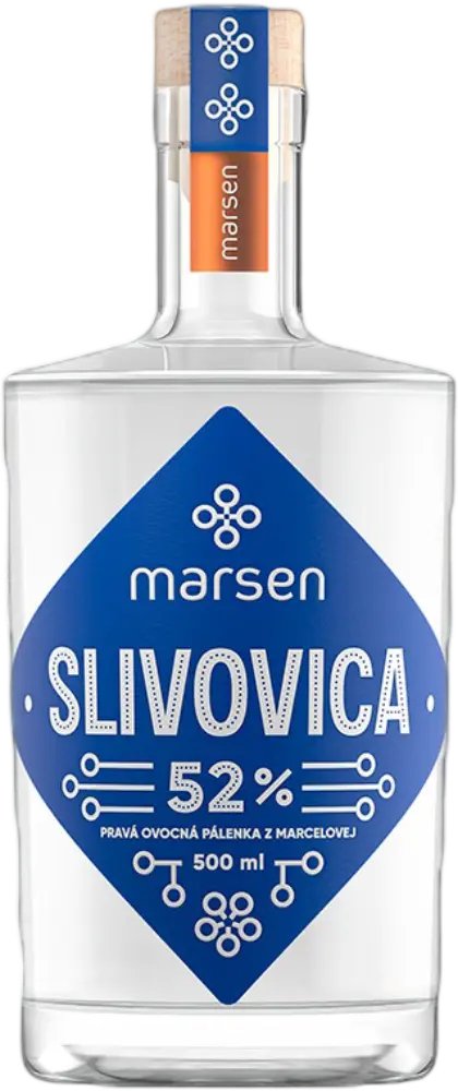 Marsen Pálenka Marsen Slivovica TRADITIONAL 0,5l 52%