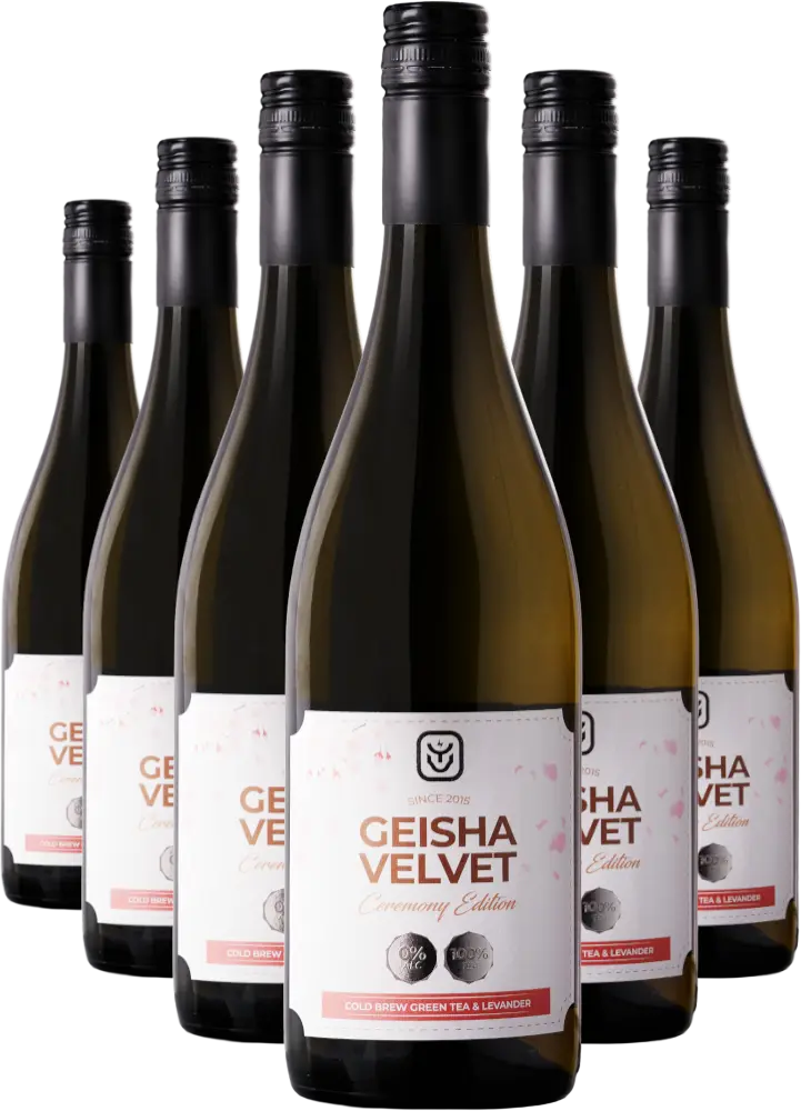 Drink Samurai Set nealkoholický šumivý nápoj Samurai Geisha Velvet 6x0,75l 0,0%