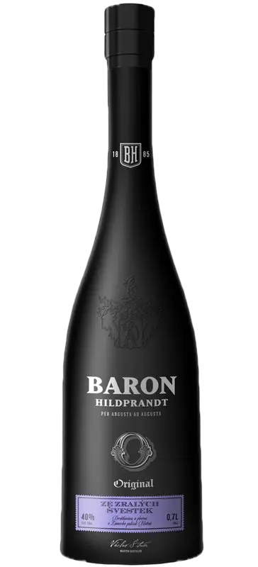 Baron Hildprandt Slivovice Baron Hildprandt Ze zralých švestek 0,7l 40%