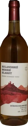 Vinařství Chrámce Chrámce Rulandské modré Klaret košer Emunati 2020