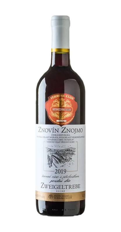 Znovín Znovín Zweigeltrebe Pozdní sběr 2019