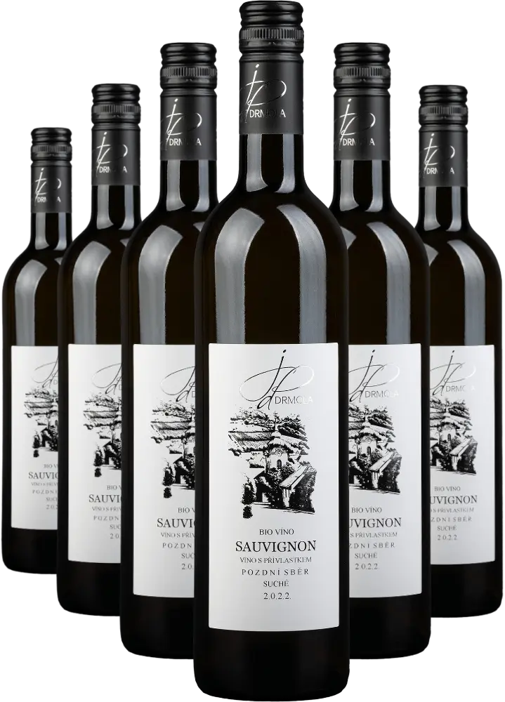 Vinařství Drmola Set Sauvignon Pozdní sběr BIO 2022 5+1
