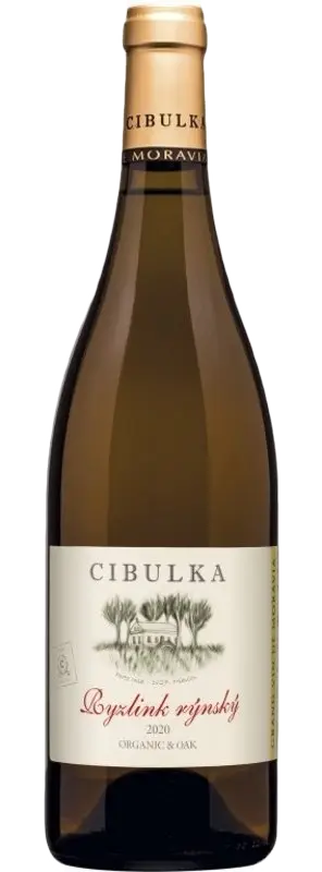 Víno Cibulka Cibulka Ryzlink rýnský Pozdní sběr 2020