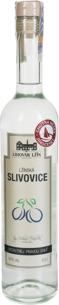Lihovar Lžín Slivovice Lihovar Lžín 0,5l 50%