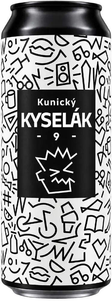 Pivovar Spojovna Pivo Pivovar Spojovna Sour Kunický Kyselák Rebarbora Jahoda 9° 0,5l