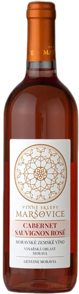 Vinné sklepy Maršovice Maršovice Cabernet Sauvignon rosé 2023