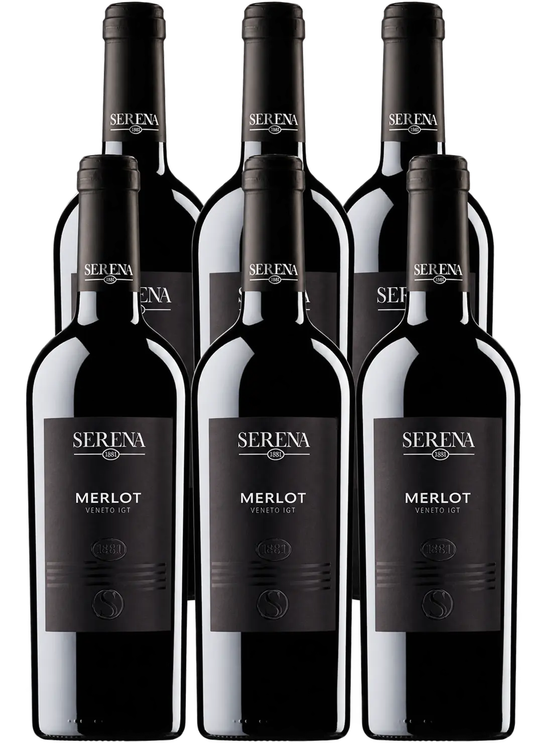 Serena Wines 1881 Set Merlot Serena Veneto 4+2 za 1 Kč