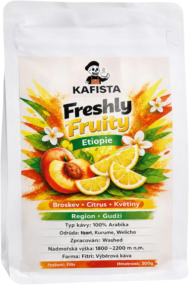 Kafista Káva Kafista Freshly Fruity 200g