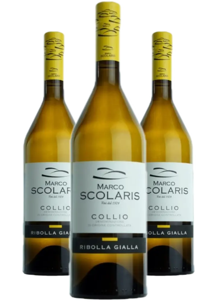 Marco Scolaris Set Set Marco Scolaris Ribolla Gialla Collio DOC 2023 2+1