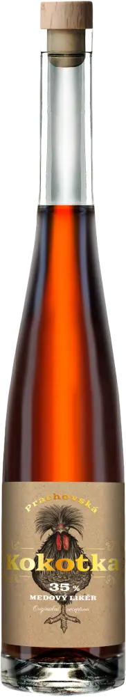 Loupežnická Medový likér Kokotka Loupežnická 35% 0,5l