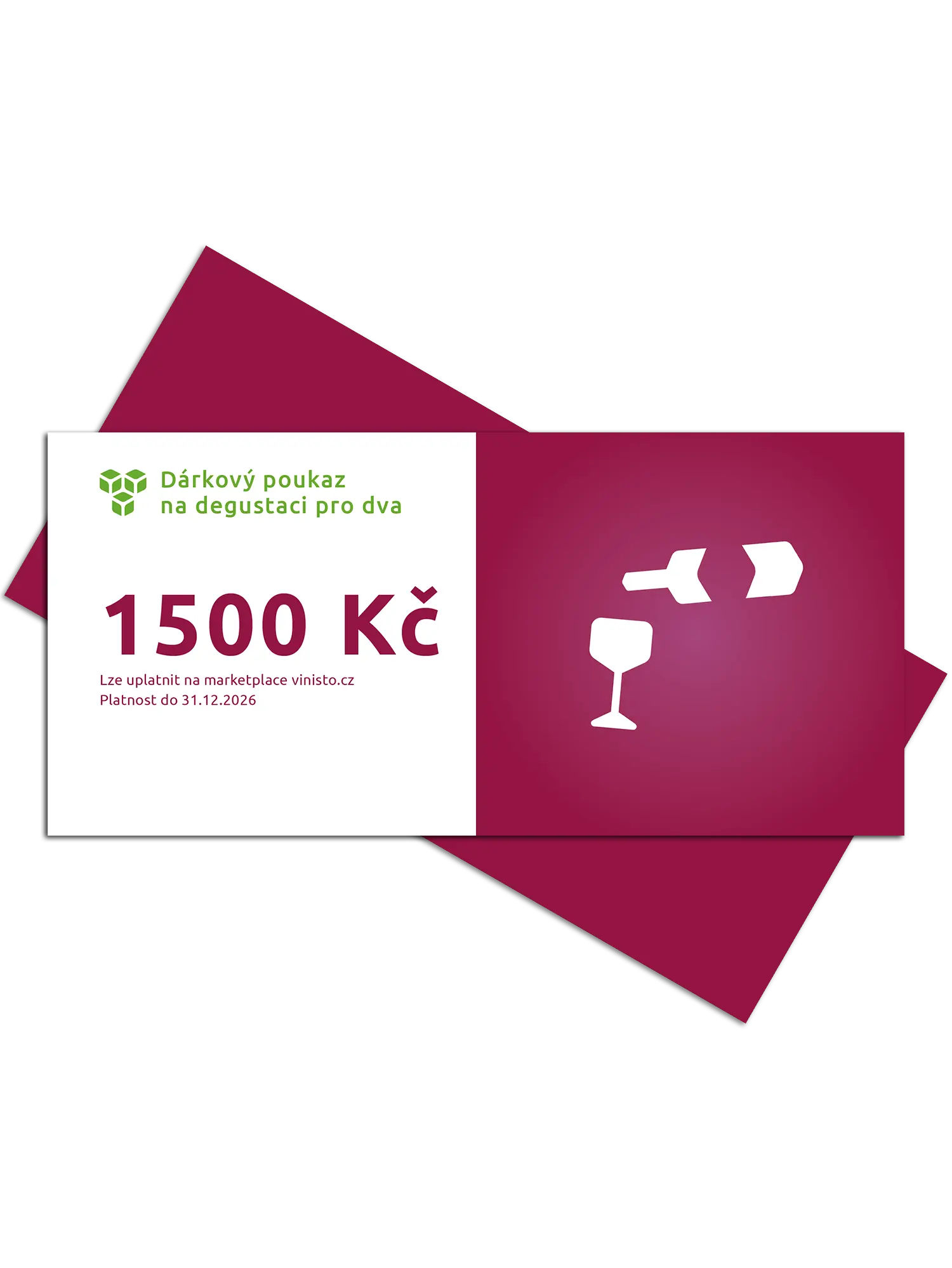 vinisto Tištěný poukaz na degustaci pro dvě osoby - v hodnotě 1500 Kč