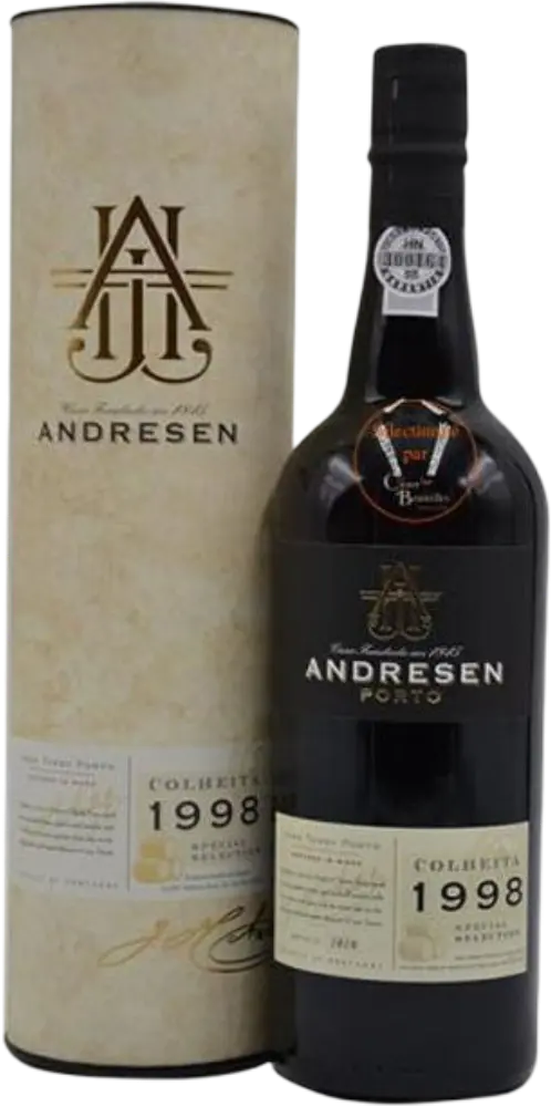 J.H. Andresen J.H. Andresen Colheita 1998 Port 0,5l 20% + Dárkové balení