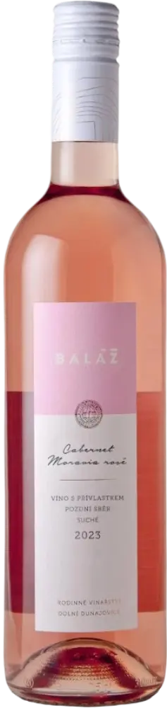 Vinařství Baláž Baláž Cabernet Moravia Rosé Pozdní sběr 2023