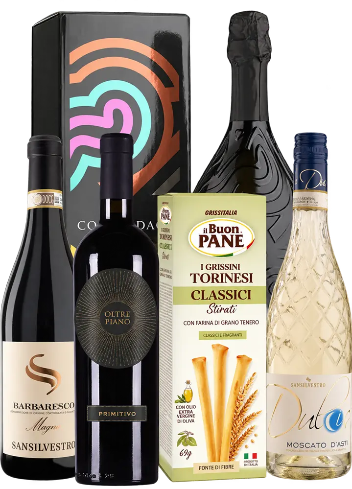 různí Set Italská oslava Magnum – prosecco, Primitivo a Moscato