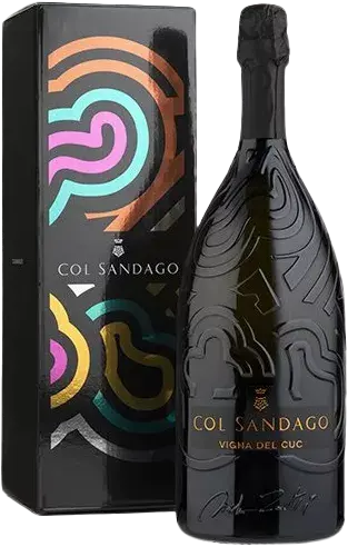 Col Sandago Col Sandago Vigna Del Cuc Prosecco DOCG Brut Superiore Magnum 1,5l + Dárkové balení