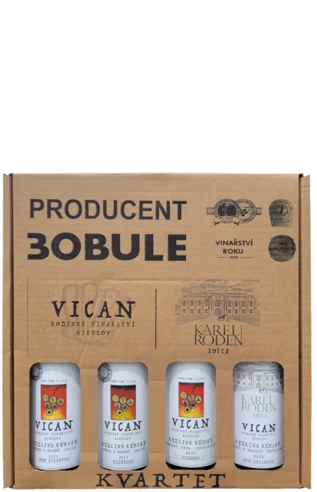 Vinařství Vican Set Vican Kvartet Král vín