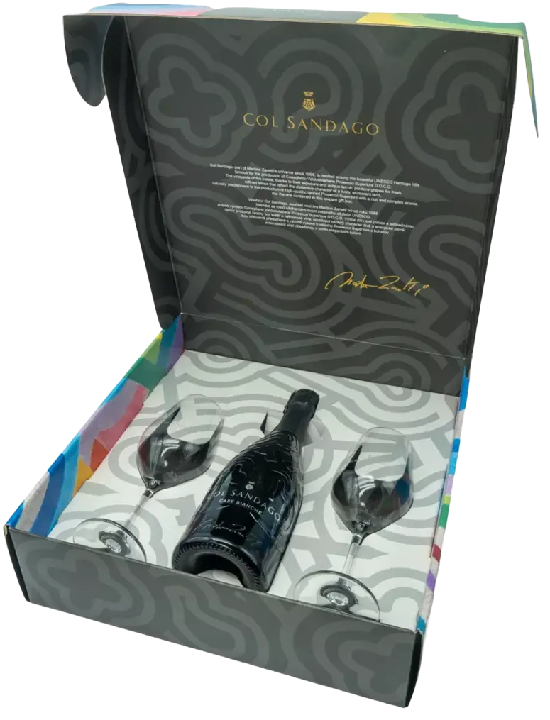 Col Sandago Col Sandago Case Bianche Prosecco DOCG Extra Dry Superiore  + Dárkové balení
