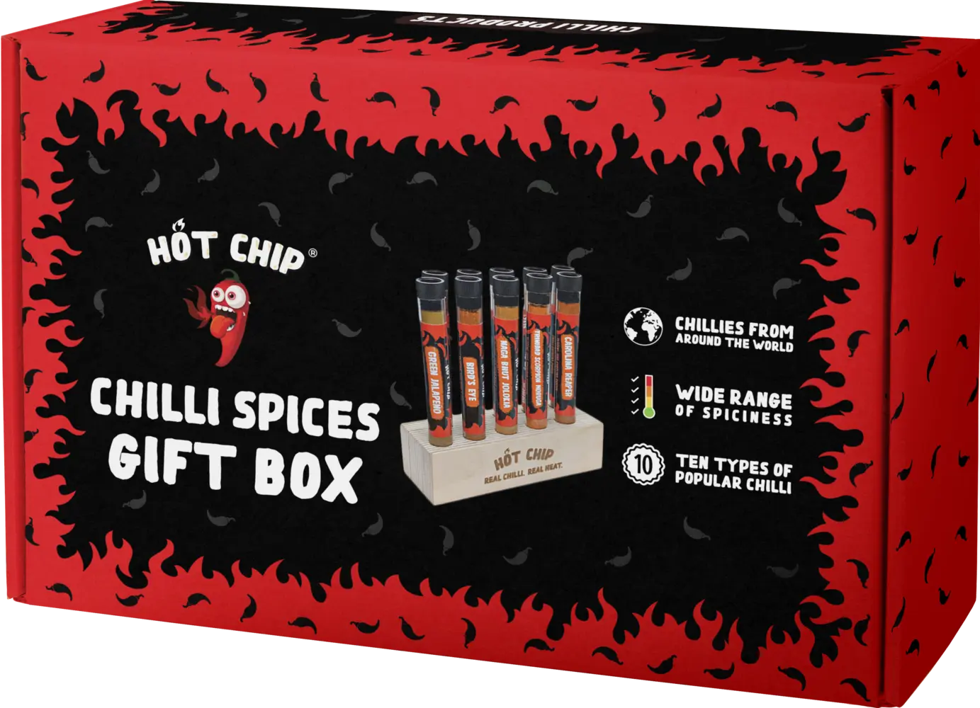 Hot-Chip Dárkové balení Hot-Chip Chilli Spice 10x10g