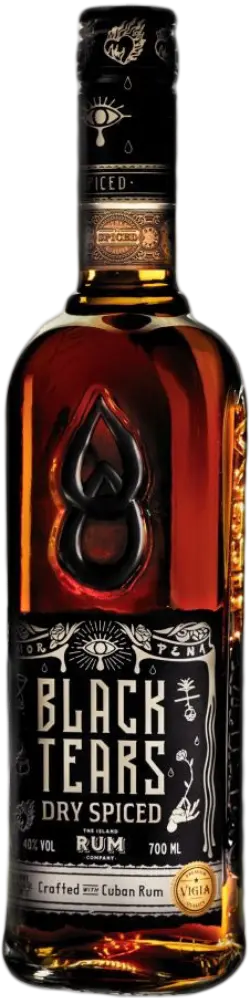 The Island Rum Company Rum Black Tears Spiced 0,7l 40%