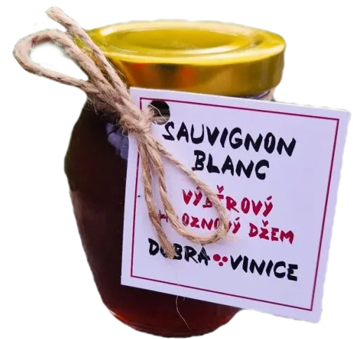 Dobrá Vinice Džem hroznový Sauvignon Blanc Dobrá Vinice 140g