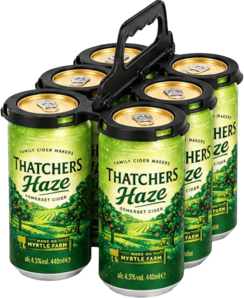 Thatchers Cider Set Cider Thatchers Haze 0,44l 4+2 s držákem