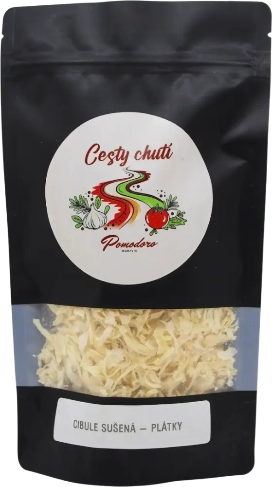 Pomodoro moravia Cibule sušená - plátky Pomodoro moravia 50g